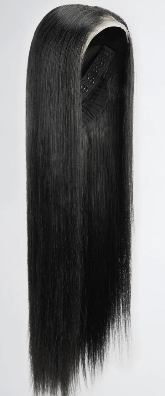 Raw Straight HD 4x4 Glueless Lace Wigs